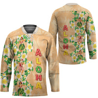 Aloha Hawaii Chilly Christmas Hockey Jersey Tropical Vibes LT05 - Polynesian Pride