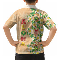 Aloha Hawaii Chilly Christmas Kid Hawaiian Shirt Tropical Vibes LT05 - Polynesian Pride