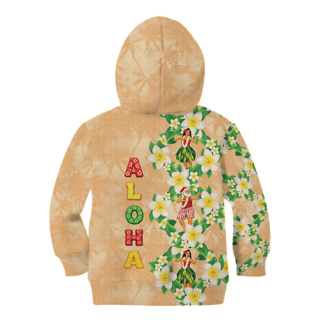 Aloha Hawaii Chilly Christmas Kid Hoodie Tropical Vibes LT05 - Polynesian Pride