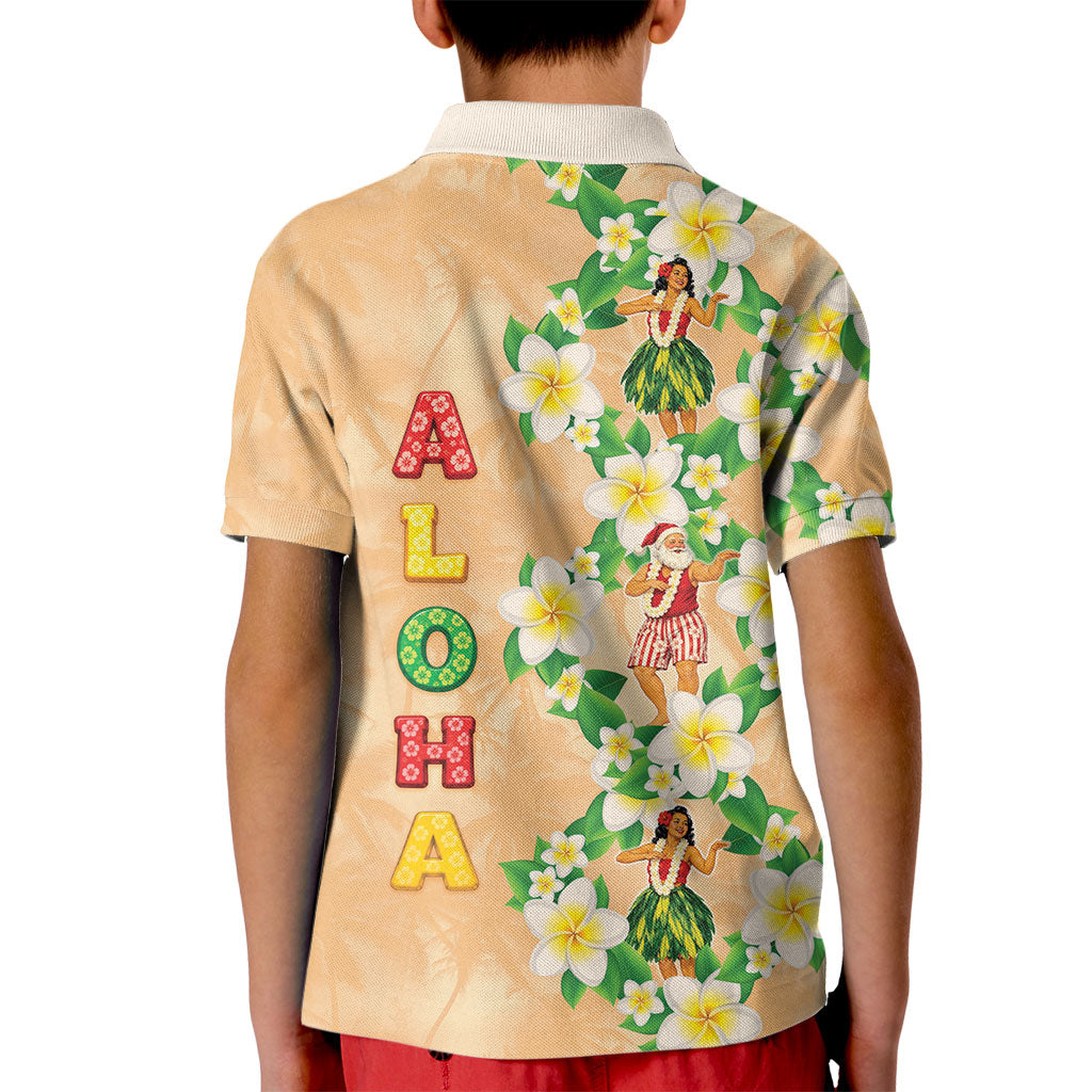 Aloha Hawaii Chilly Christmas Kid Polo Shirt Tropical Vibes LT05 - Polynesian Pride