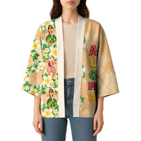 Aloha Hawaii Chilly Christmas Kimono Tropical Vibes LT05 - Polynesian Pride