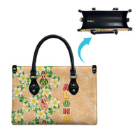 Aloha Hawaii Chilly Christmas Leather Bag Tropical Vibes LT05 - Polynesian Pride