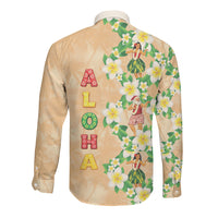 Aloha Hawaii Chilly Christmas Long Sleeve Button Shirt Tropical Vibes LT05 - Polynesian Pride