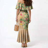 Aloha Hawaii Chilly Christmas Mermaid Dress Tropical Vibes LT05 - Polynesian Pride