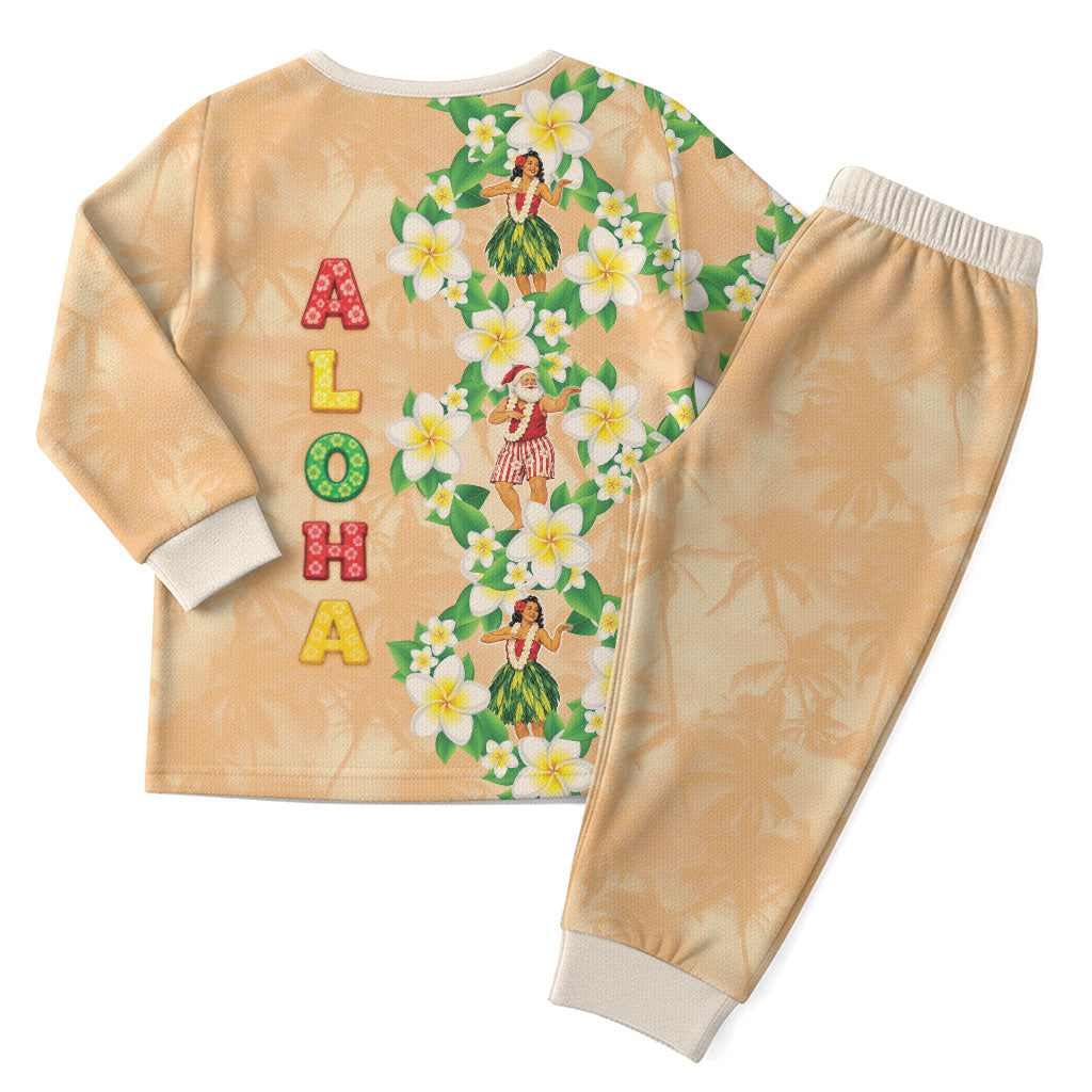 Aloha Hawaii Chilly Christmas Pajama Set Tropical Vibes LT05 - Polynesian Pride