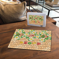 Aloha Hawaii Chilly Christmas Puzzle Tropical Vibes LT05 - Polynesian Pride