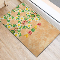 Aloha Hawaii Chilly Christmas Rubber Doormat Tropical Vibes LT05 - Polynesian Pride
