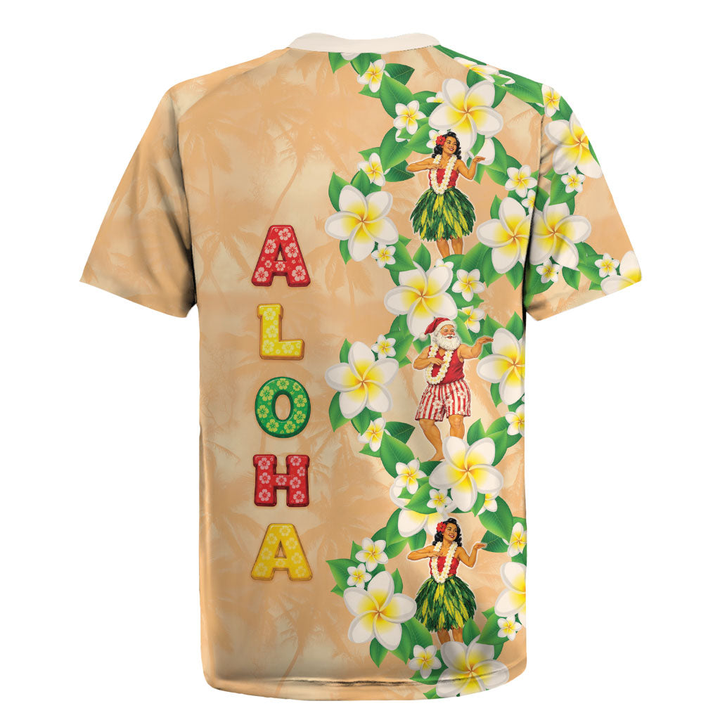 Aloha Hawaii Chilly Christmas Rugby Jersey Tropical Vibes LT05 - Polynesian Pride