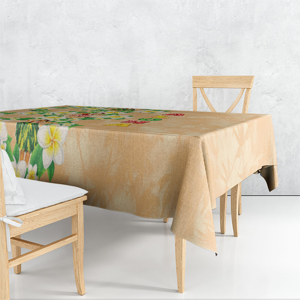 Aloha Hawaii Chilly Christmas Tablecloth Tropical Vibes LT05 - Polynesian Pride