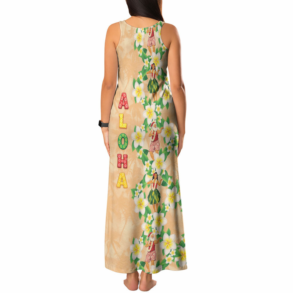 Aloha Hawaii Chilly Christmas Tank Maxi Dress Tropical Vibes LT05 - Polynesian Pride