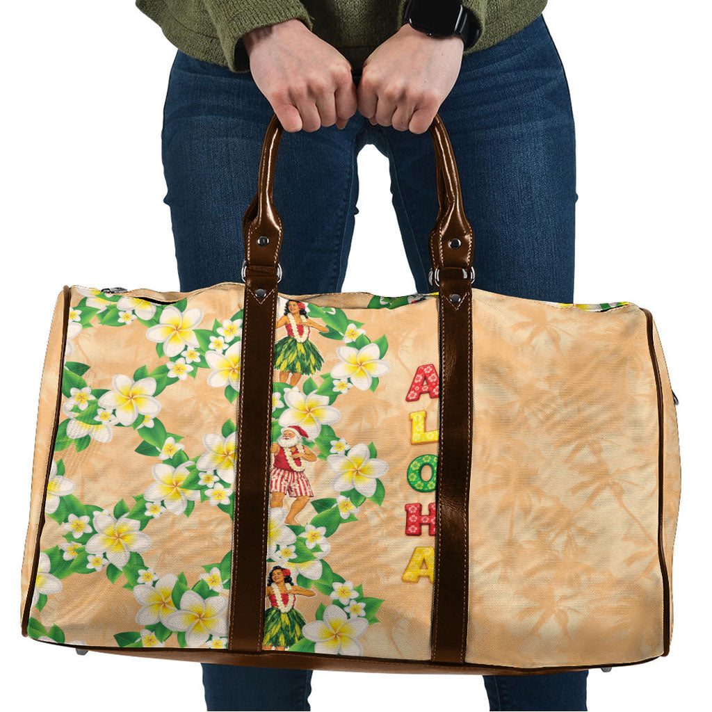 Aloha Hawaii Chilly Christmas Travel Bag Tropical Vibes LT05 Beige - Polynesian Pride