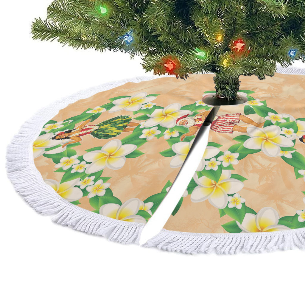 Aloha Hawaii Chilly Christmas Tree Skirt Tropical Vibes LT05 - Polynesian Pride