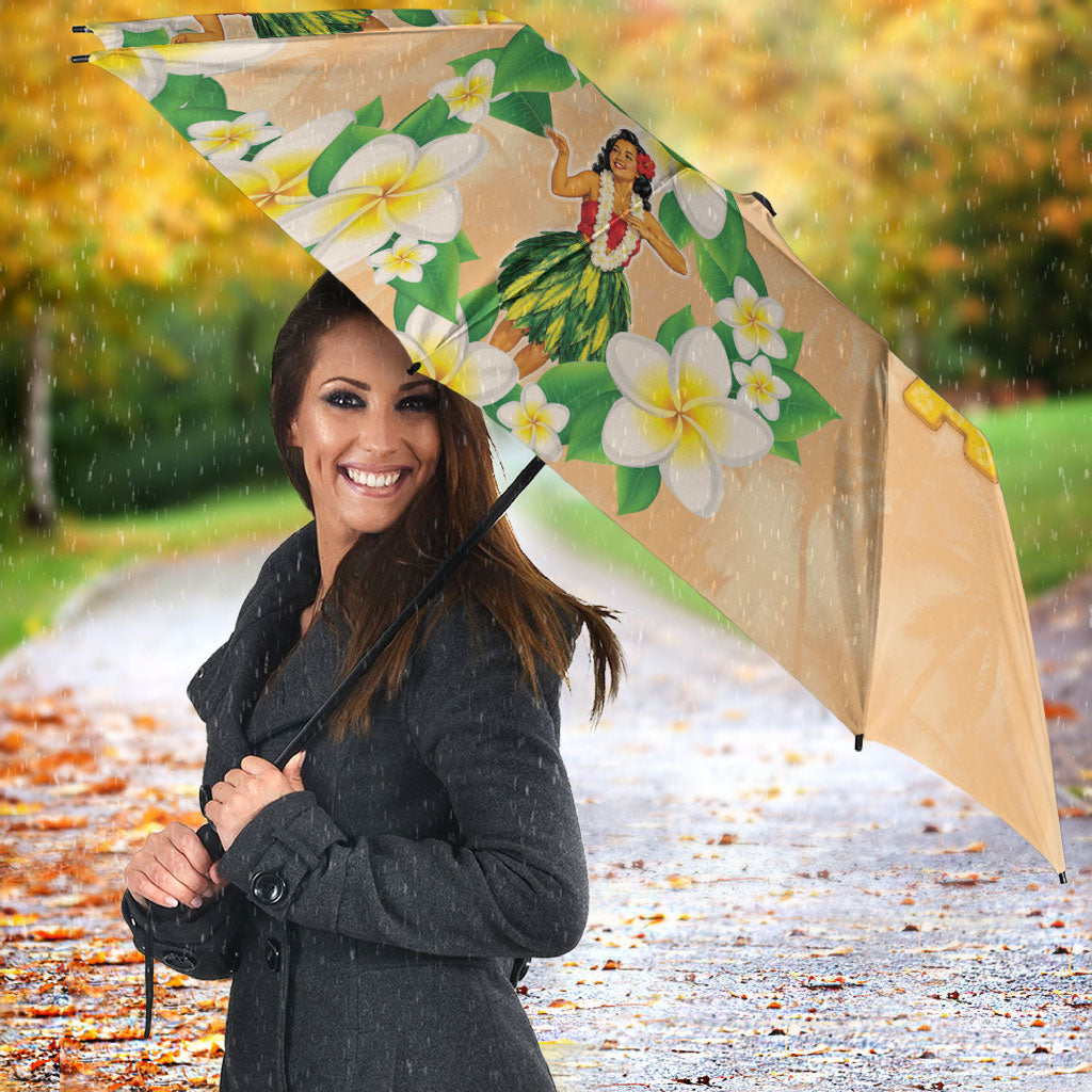 Aloha Hawaii Chilly Christmas Umbrella Tropical Vibes LT05 - Polynesian Pride