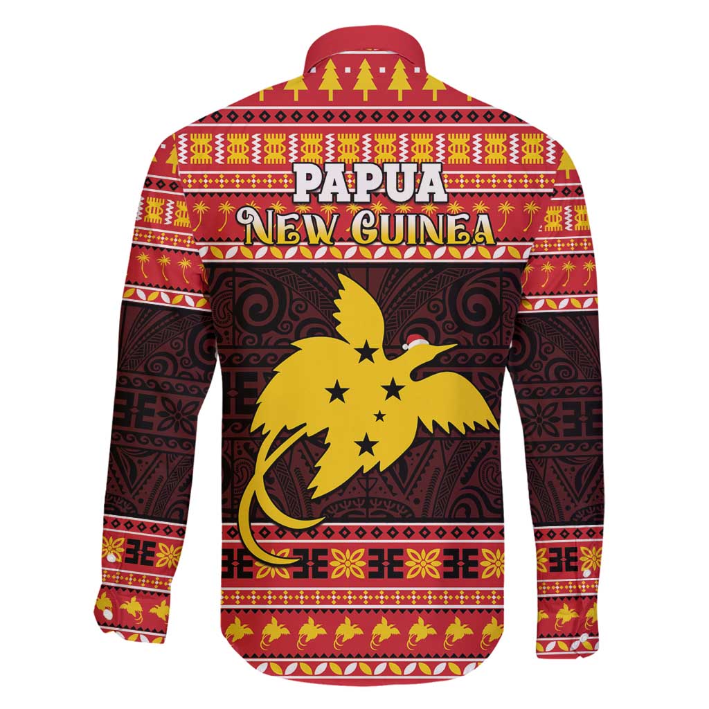 Papua New Guinea Christmas Family Matching Summer Maxi Dress and Hawaiian Shirt Santa Raggiana LT05 - Polynesian Pride