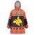 Papua New Guinea Christmas Wearable Blanket Hoodie Santa Raggiana