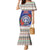Northern Mariana Islands Christmas Mermaid Dress Poinsettia Filis Pasgua