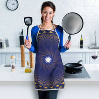 Nauru Angam Day Apron Polynesian Tribal Pattern Unique Style - Polynesian Pride