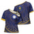 Nauru Angam Day Cross Shoulder Shirt Polynesian Tribal Pattern Unique Style - Polynesian Pride