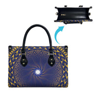 Nauru Angam Day Leather Bag Polynesian Tribal Pattern Unique Style - Polynesian Pride