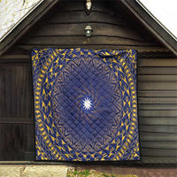 Nauru Angam Day Quilt Polynesian Tribal Pattern Unique Style - Polynesian Pride