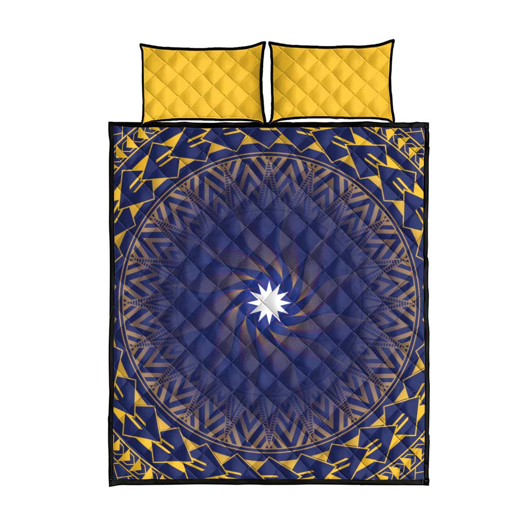 Nauru Angam Day Quilt Bed Set Polynesian Tribal Pattern Unique Style - Polynesian Pride