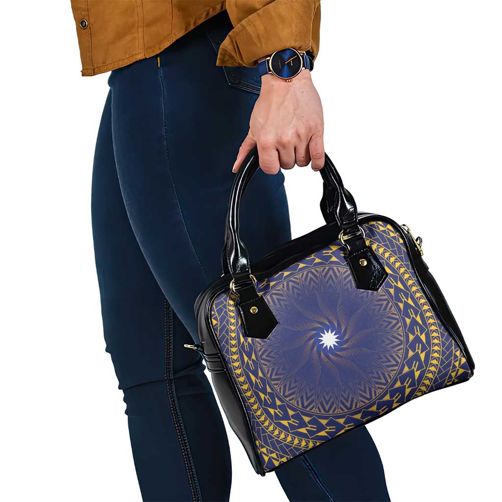 Nauru Angam Day Shoulder Handbag Polynesian Tribal Pattern Unique Style - Polynesian Pride