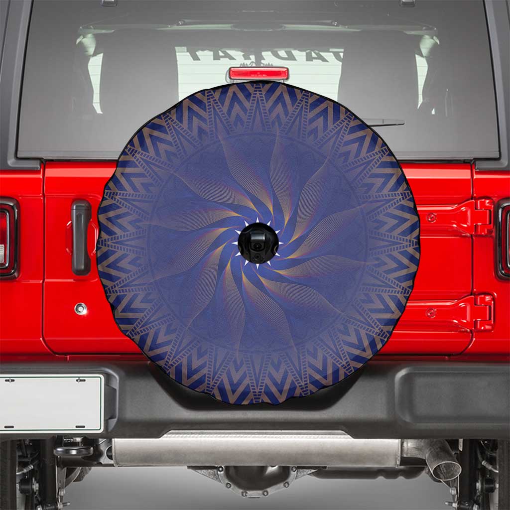 Nauru Angam Day Spare Tire Cover Polynesian Tribal Pattern Unique Style - Polynesian Pride
