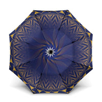Nauru Angam Day Umbrella Polynesian Tribal Pattern Unique Style - Polynesian Pride