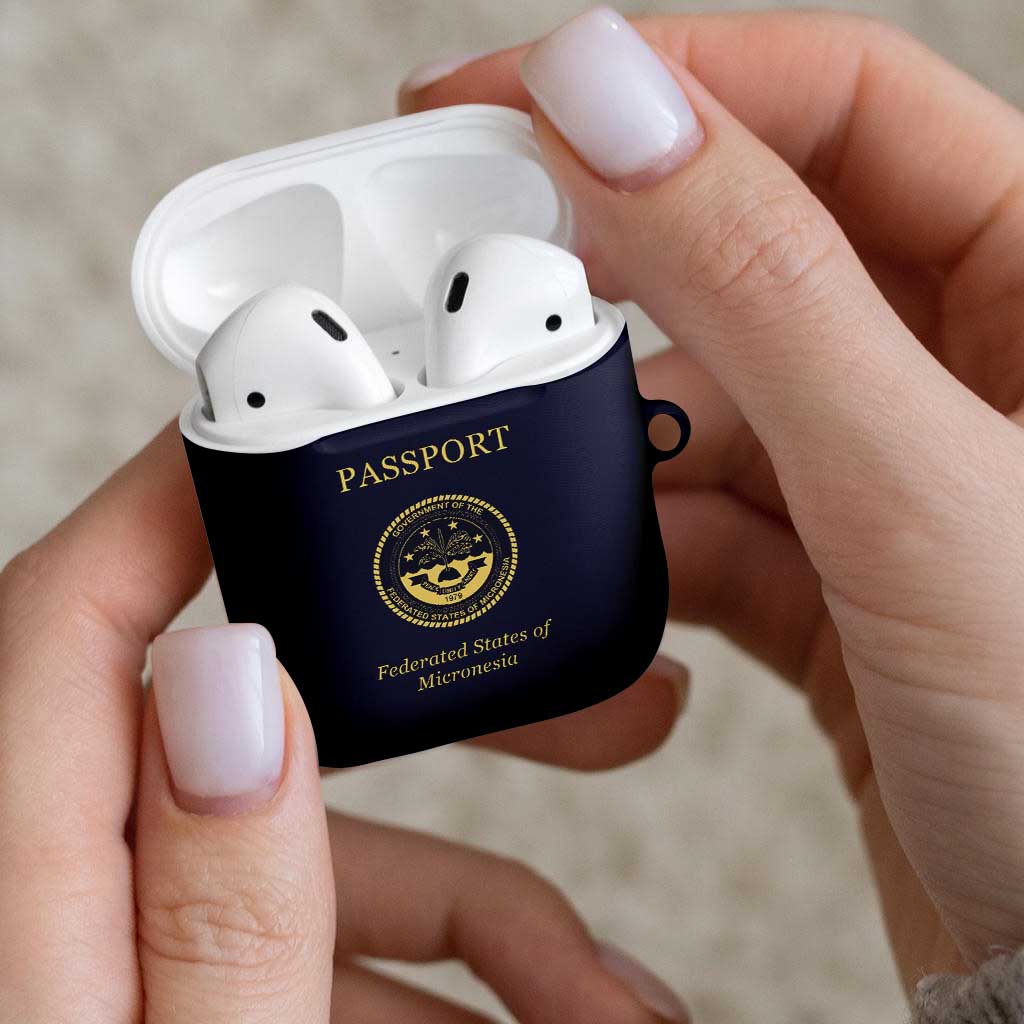 Federated States Of Micronesia AirPods Case FSM Passport - Polynesian Pride