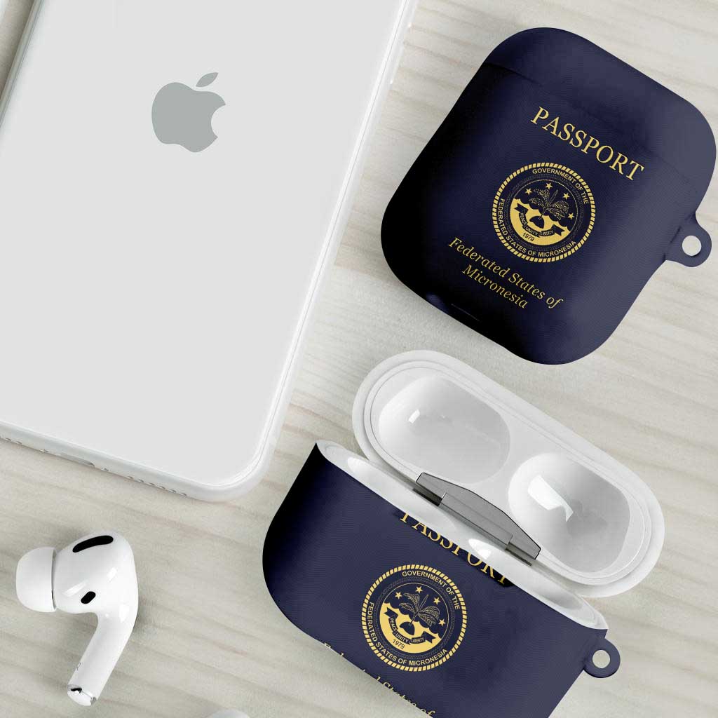 Federated States Of Micronesia AirPods Case FSM Passport - Polynesian Pride