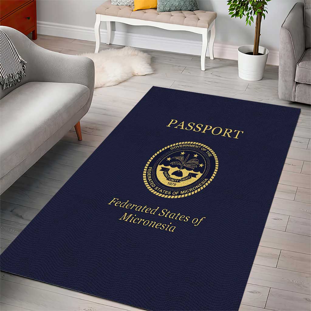 Federated States Of Micronesia Area Rug FSM Passport - Polynesian Pride