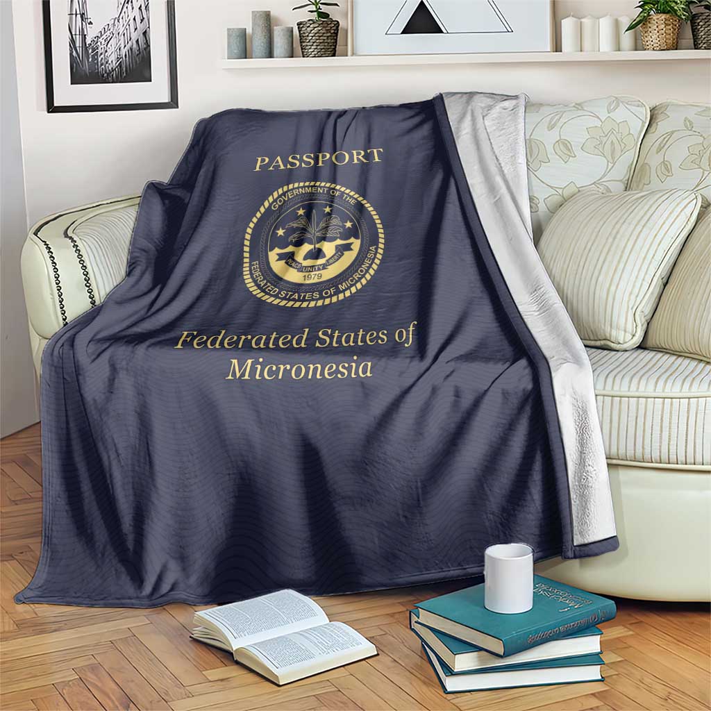 Federated States Of Micronesia Blanket FSM Passport - Polynesian Pride