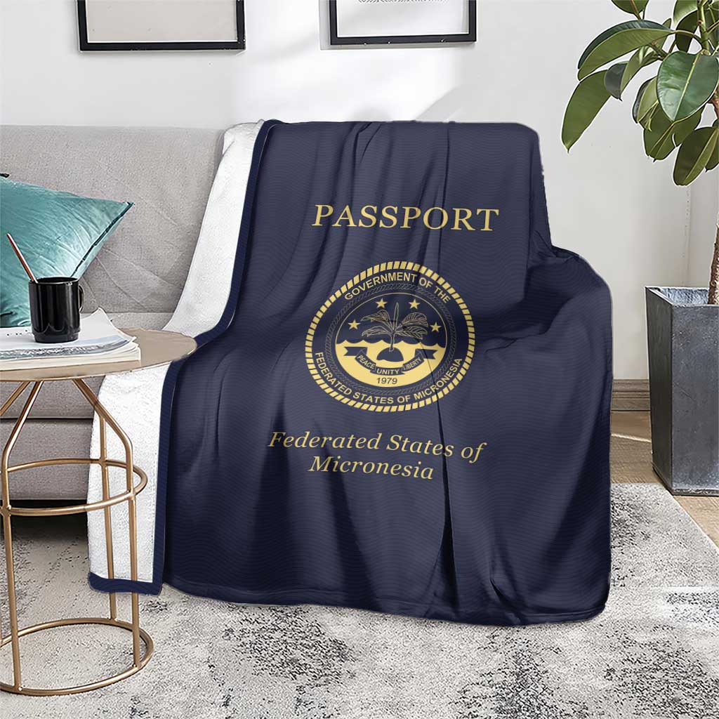 Federated States Of Micronesia Blanket FSM Passport - Polynesian Pride