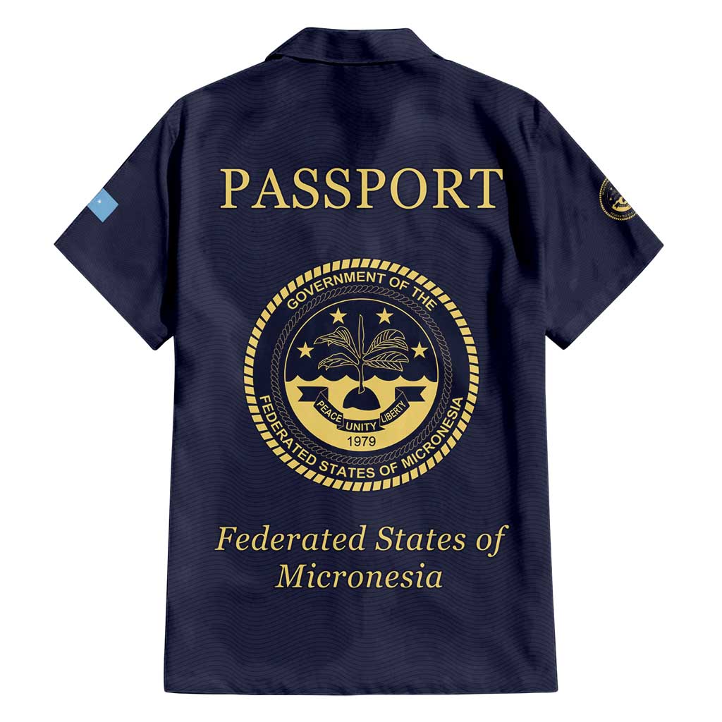 Personalised Federated States Of Micronesia Family Matching Summer Maxi Dress and Hawaiian Shirt FSM Passport LT05 - Polynesian Pride