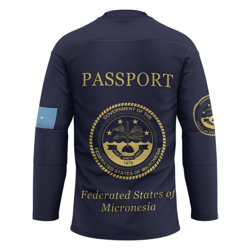Personalised Federated States Of Micronesia Hockey Jersey FSM Passport - Polynesian Pride