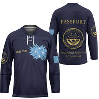 Personalised Federated States Of Micronesia Hockey Jersey FSM Passport - Polynesian Pride