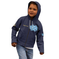 Personalised Federated States Of Micronesia Kid Hoodie FSM Passport - Polynesian Pride