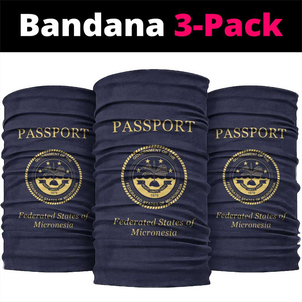 Federated States Of Micronesia Neck Gaiter FSM Passport - Polynesian Pride