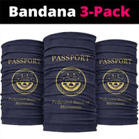 Federated States Of Micronesia Neck Gaiter FSM Passport - Polynesian Pride