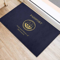 Federated States Of Micronesia Rubber Doormat FSM Passport - Polynesian Pride