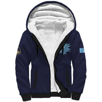 Personalised Federated States Of Micronesia Sherpa Hoodie FSM Passport - Polynesian Pride