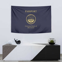 Federated States Of Micronesia Tapestry FSM Passport - Polynesian Pride