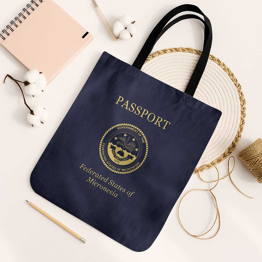 Federated States Of Micronesia Tote Bag FSM Passport - Polynesian Pride