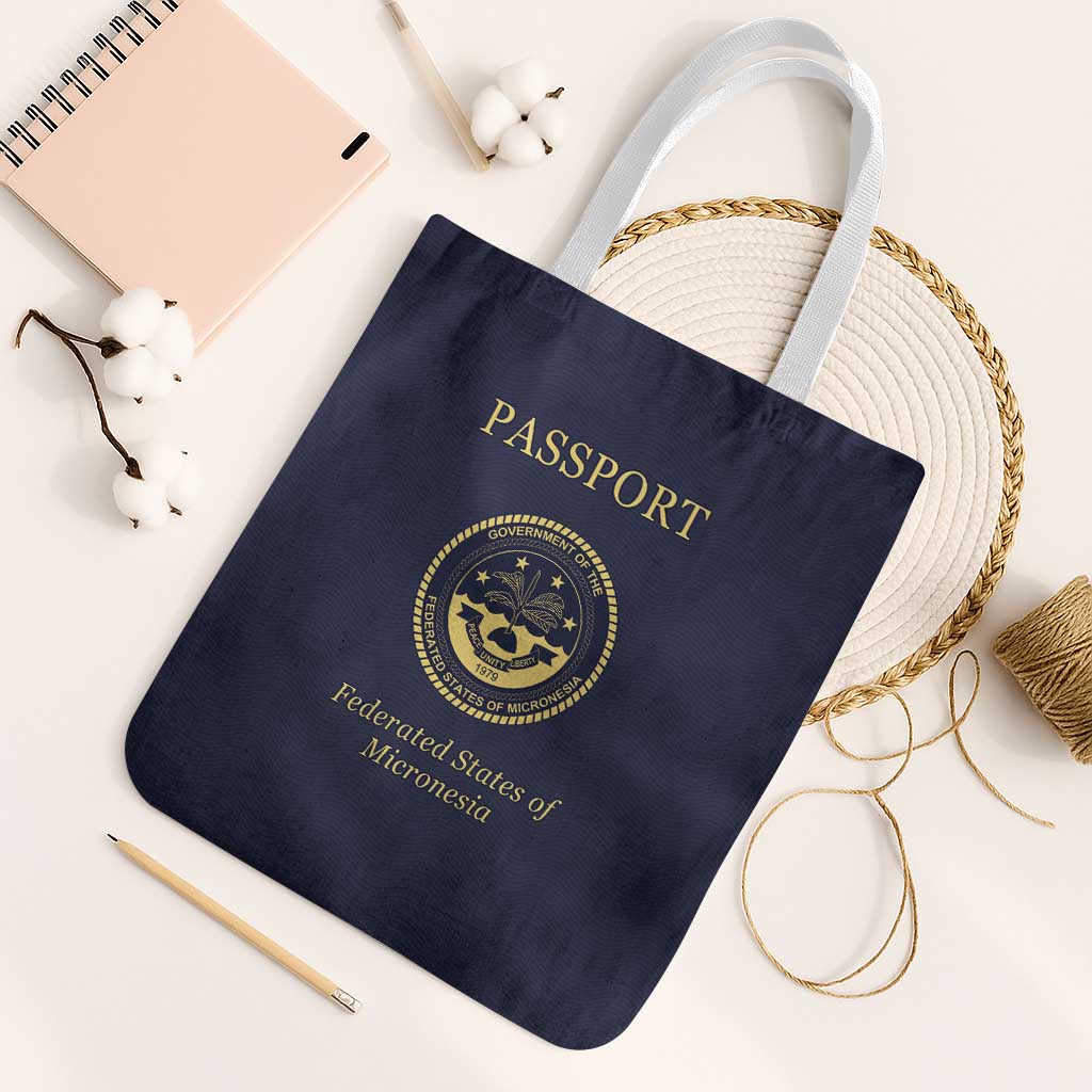 Federated States Of Micronesia Tote Bag FSM Passport - Polynesian Pride