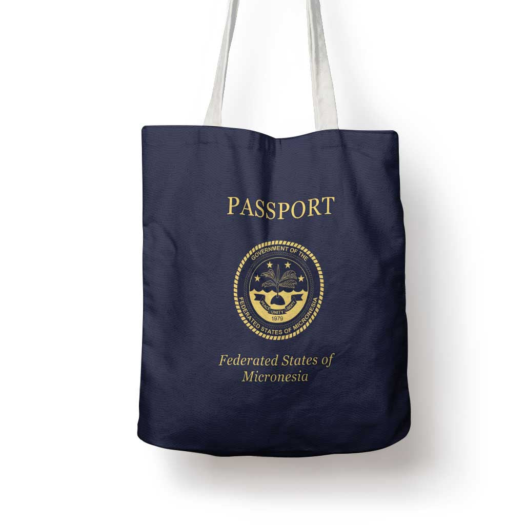 Federated States Of Micronesia Tote Bag FSM Passport - Polynesian Pride
