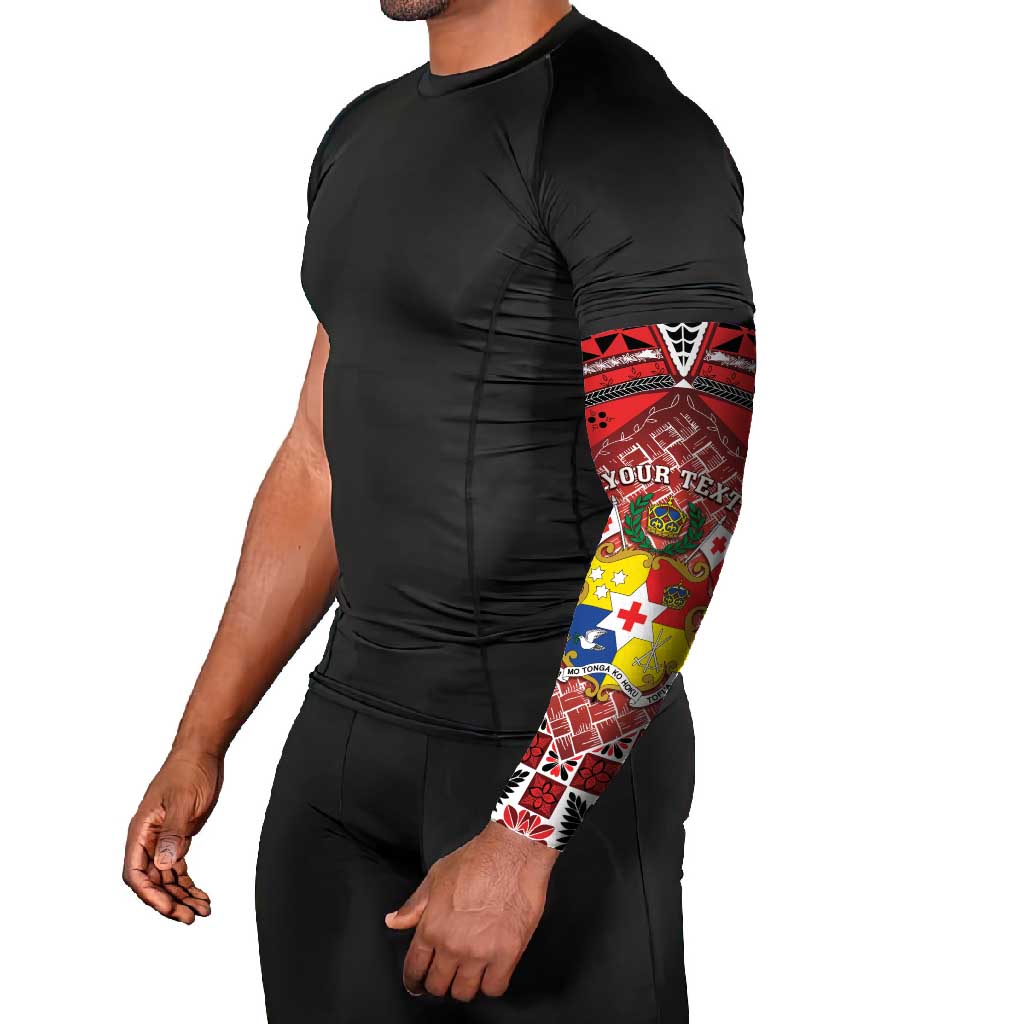 Personalised Tonga Constitution Day Arm Sleeves 150 Years Jubilee - Polynesian Pride