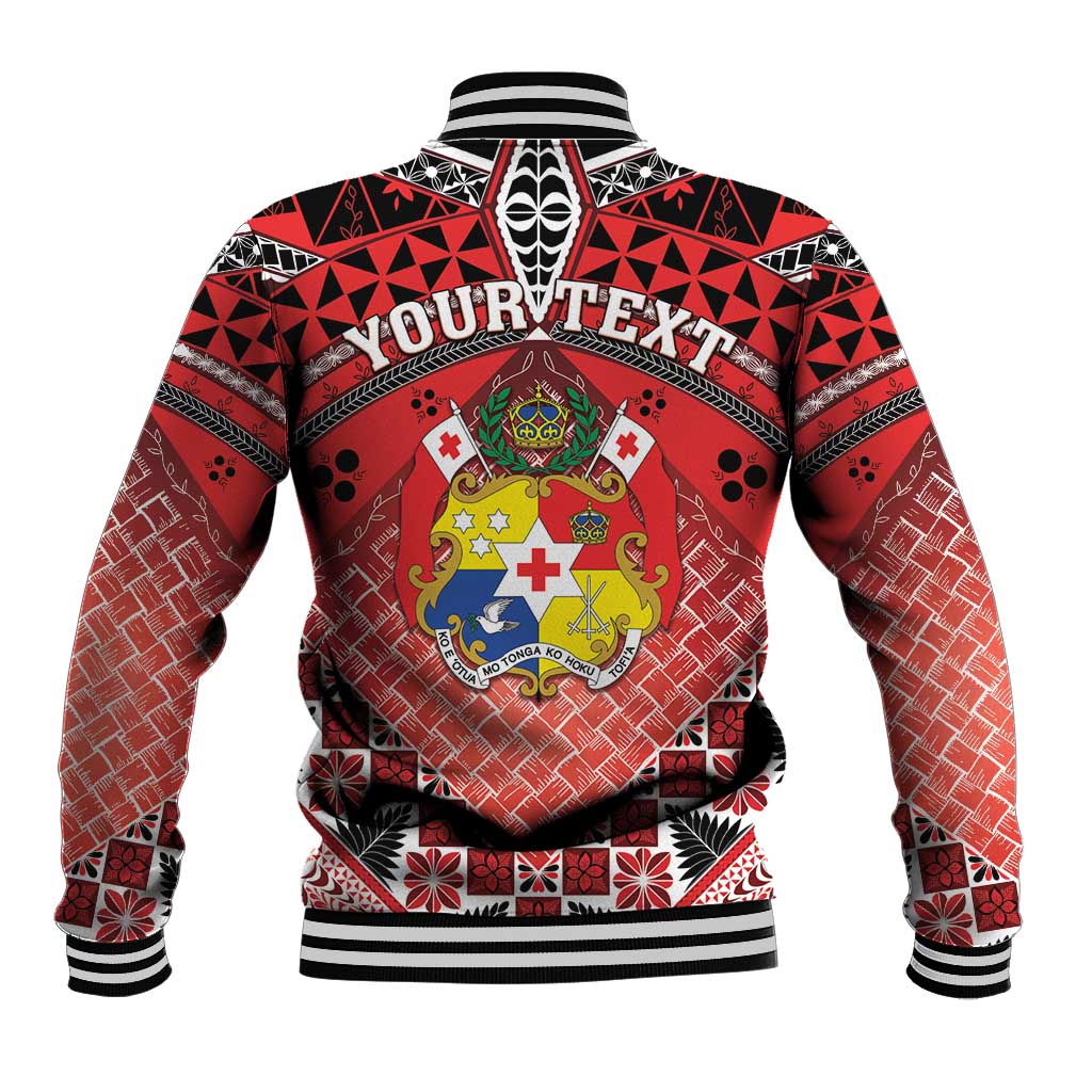 Personalised Tonga Constitution Day Baseball Jacket 150 Years Jubilee - Polynesian Pride