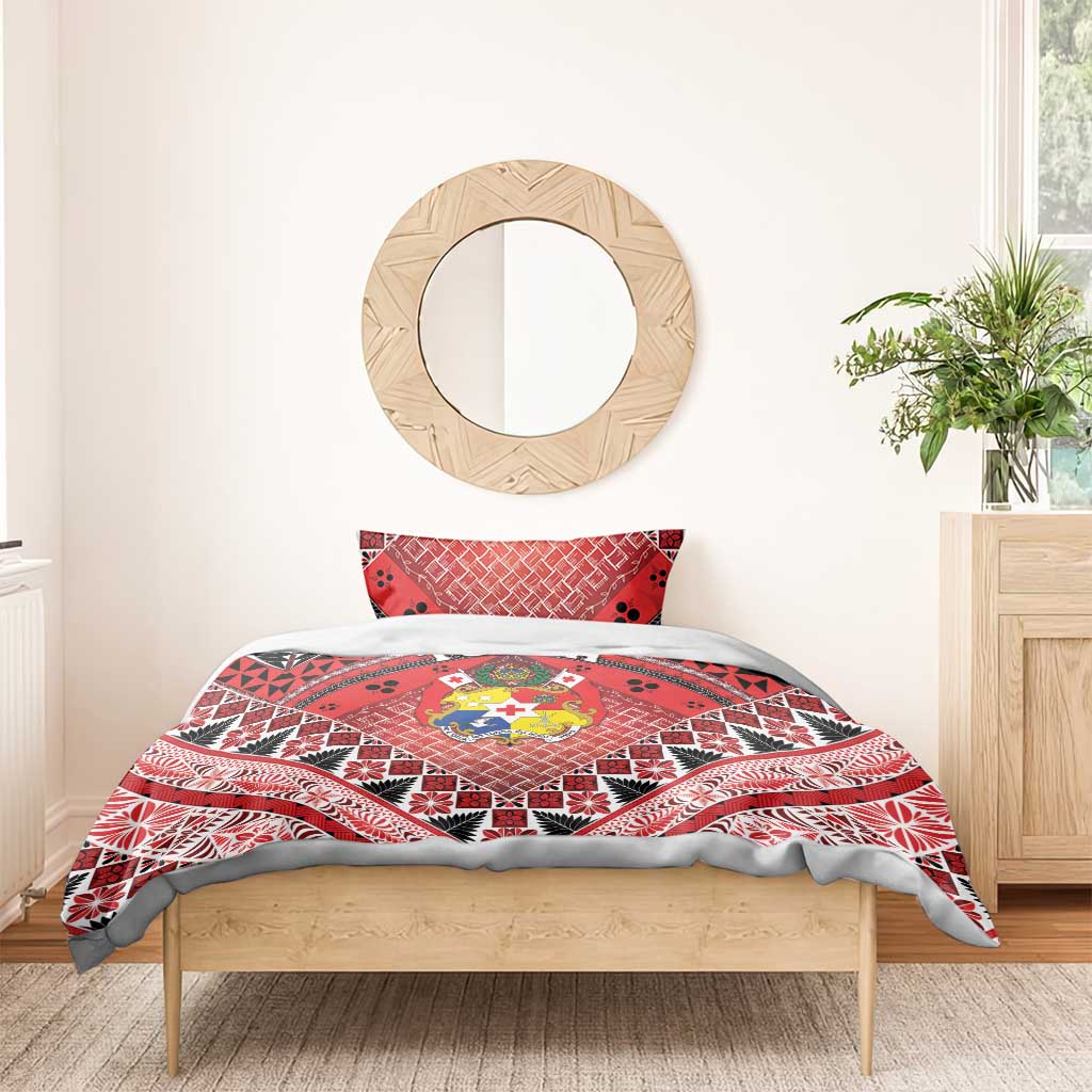 Tonga Constitution Day Bedding Set 150 Years Jubilee - Polynesian Pride