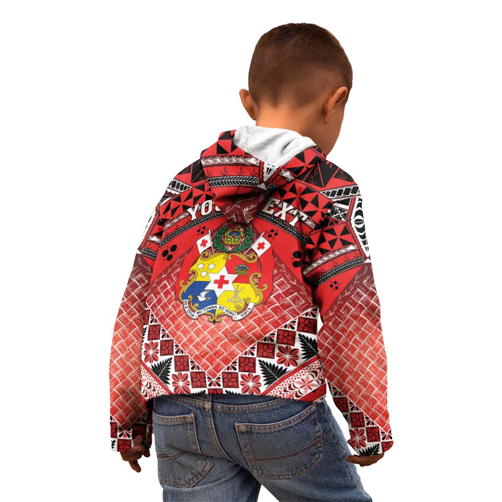 Personalised Tonga Constitution Day Kid Hoodie 150 Years Jubilee - Polynesian Pride