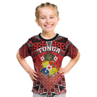Personalised Tonga Constitution Day Kid T Shirt 150 Years Jubilee - Polynesian Pride